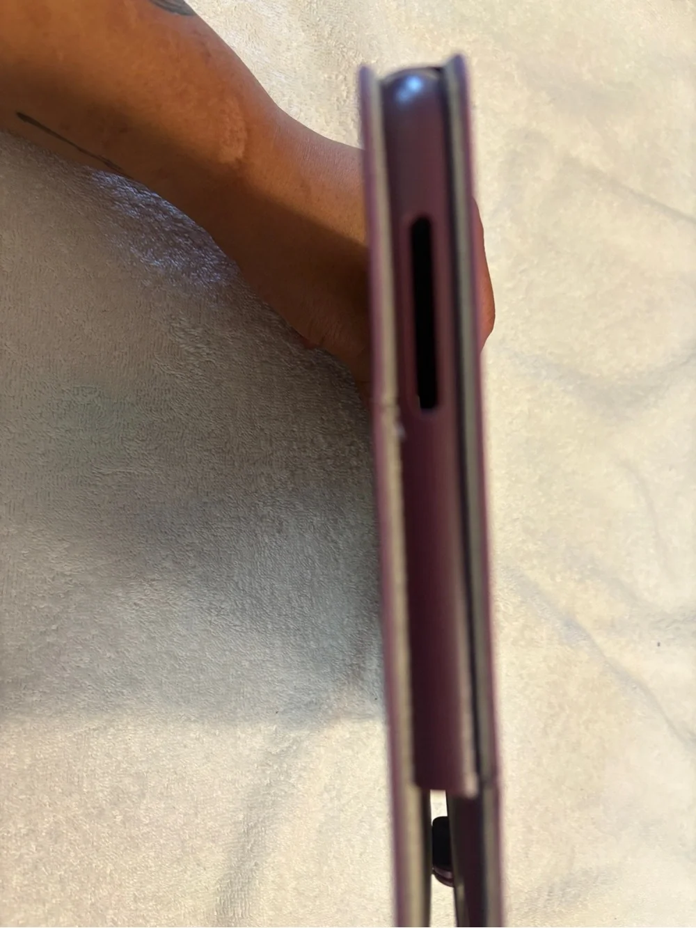 speck Plum Purple Tablet Folio Case with Pen Loop
